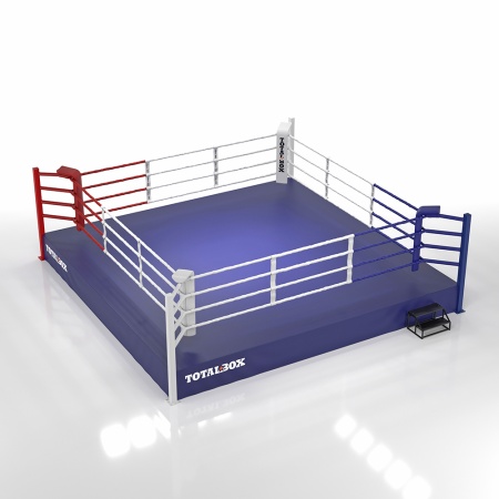 Купить Ринг боксерский Totalbox на помосте 0,5 м, 5х5м, 4х4м в Ладушкине 